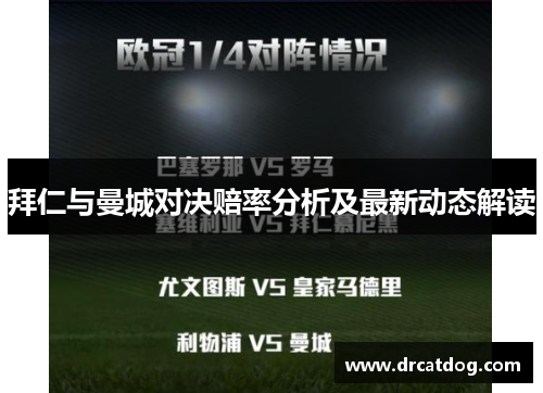 拜仁与曼城对决赔率分析及最新动态解读